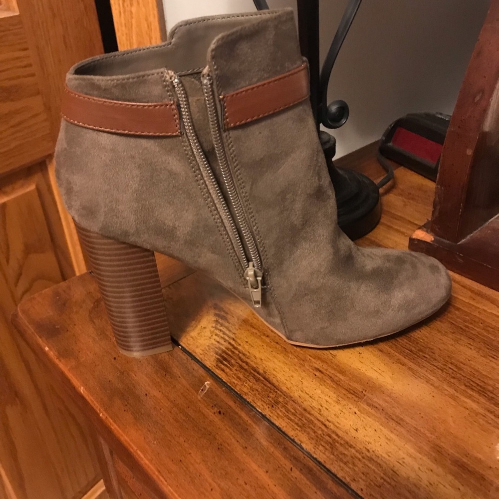 Brown booties